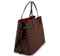 LV Louis Vuitton new winter plaid printed leather handbag