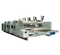 Automatic color printing slotting machine
